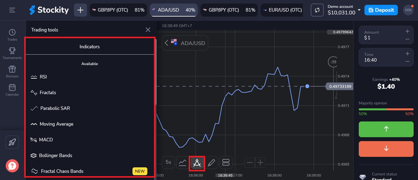 Stockity Deposit and Trade Binary Options — Funding, Orders, Execution