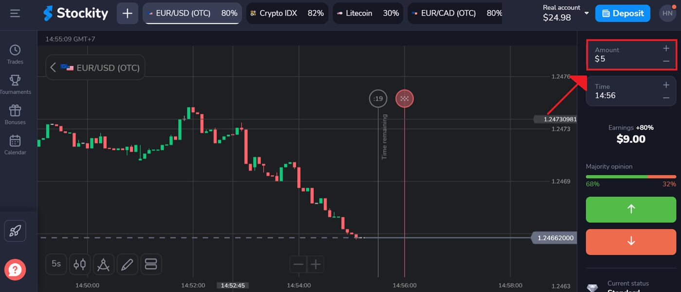 Stockity Deposit and Trade Binary Options — Funding, Orders, Execution