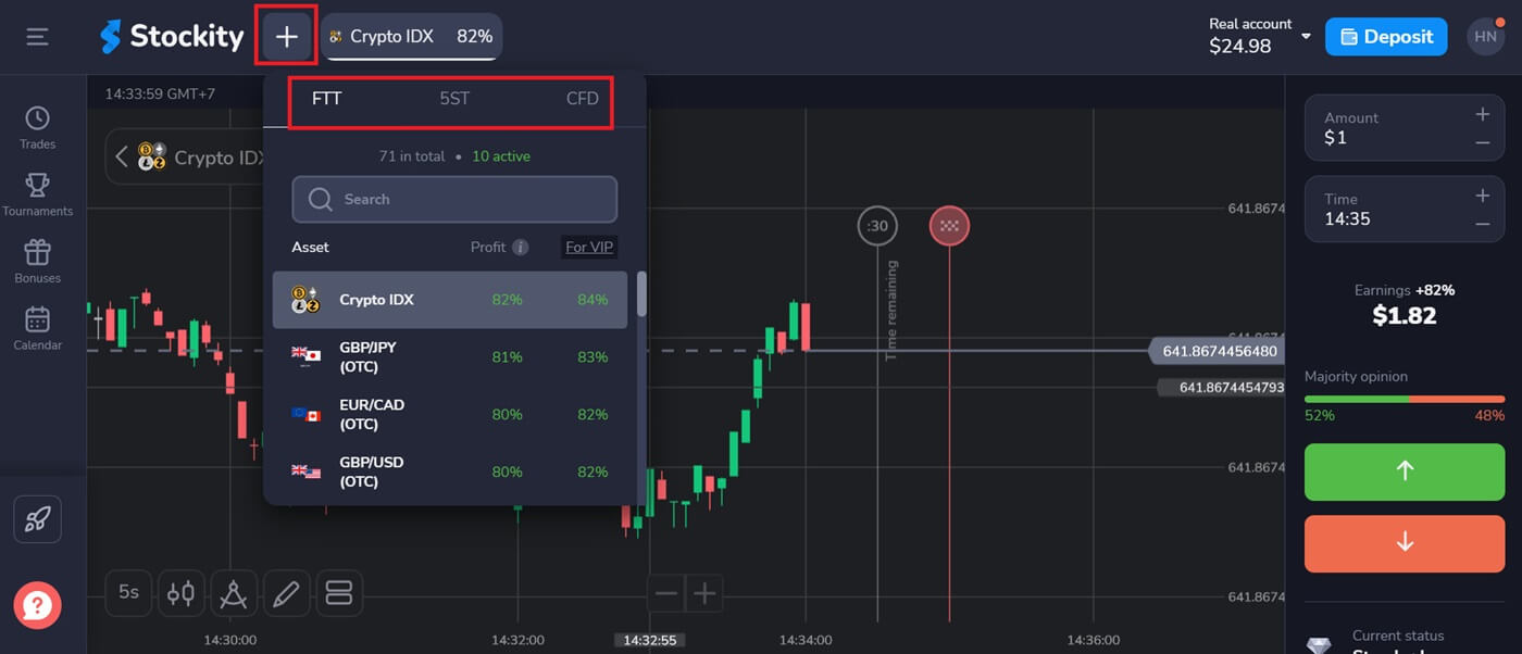 Stockity Вхід і торгівля: запустіть бінарні опціони, Forex і Crypto Stockity Вхід і торгівля: запустіть бінарні опціони, Forex і Crypto